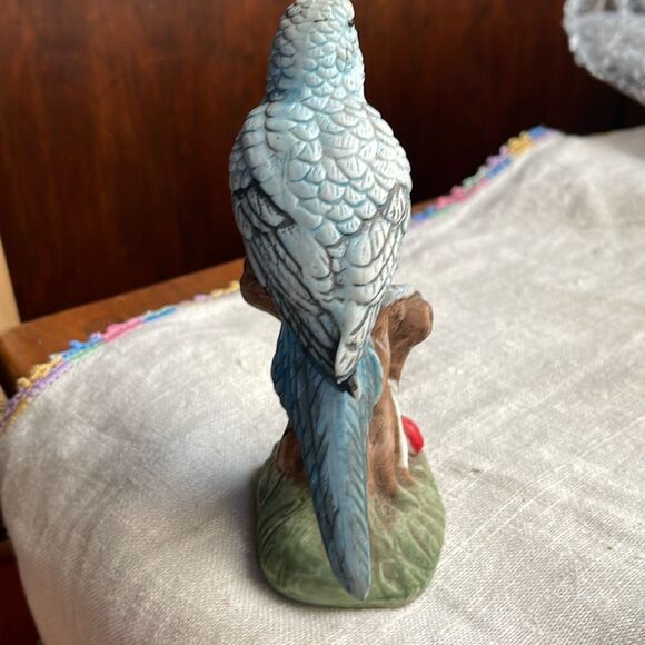 Vintage Lefton Parakeet ceramic figurine - Picture 5 of 9